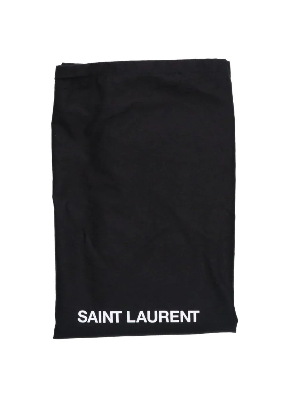 Saint Laurent Paris Rive Goche Cover Logo Embroidery Canvas Tote
